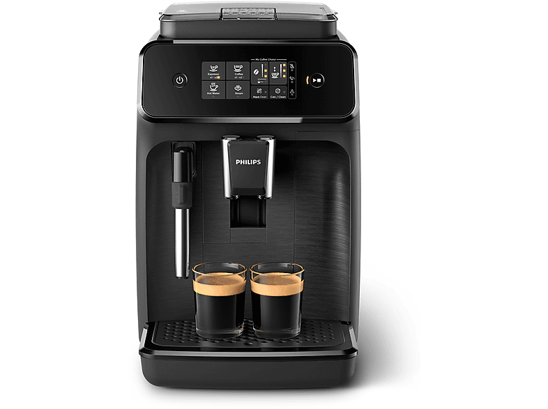 Cafetera express - PHILIPS EP1220_00, 15 bar, 1500 W, 2,0 tazas, Negro — foto 2