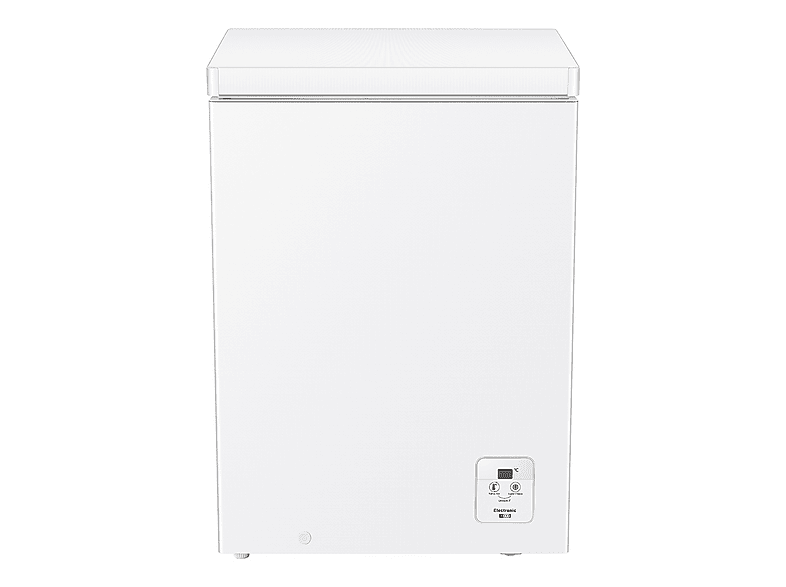 Congelador horizontal - ASPES ACH1502EDC, 141 l, 85,8 cm, Blanco
