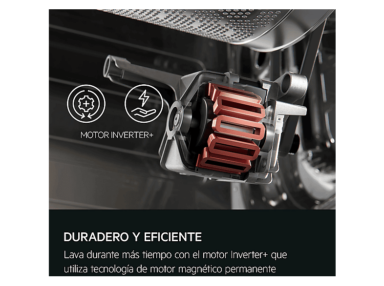 Lavadora carga frontal - AEG LFSR7304L4BP, 11 kg, 1400 rpm, 12 programas, Programa Higiene con vapor, Cajón extra largo, Blanco — foto 13