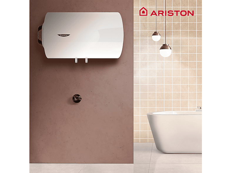 Termo eléctrico  - PRO1 ECO H ARISTON, 80 l, Blanco — foto 7