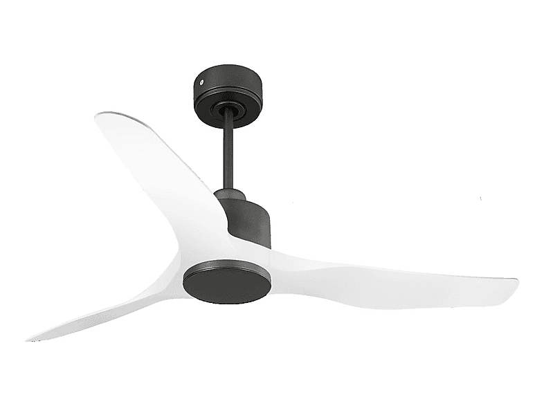 Ventilador de techo - PURLINE ThassosD127C0365190, 6 velocidades, Negro