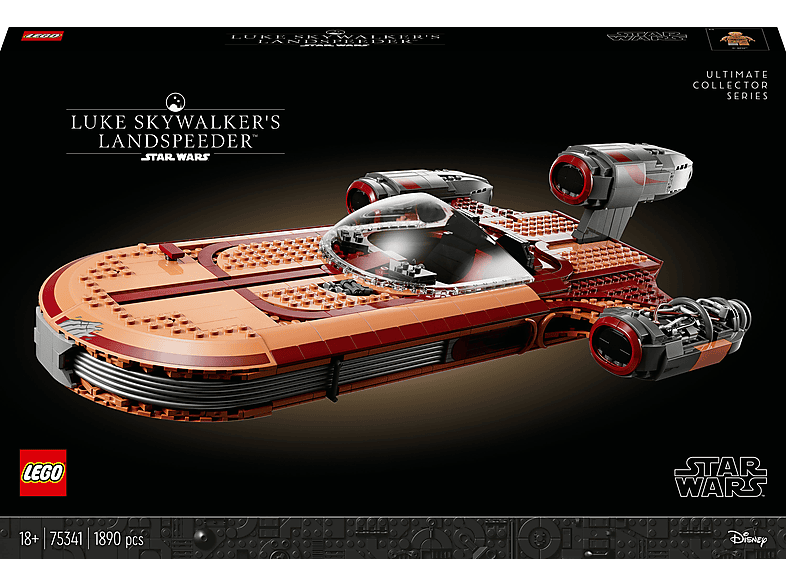 Juego de construcción - LEGO Star Wars 75341 Luke Skywalker's Landspeeder, edad recomendada: 18 año(s), 1890 piezas