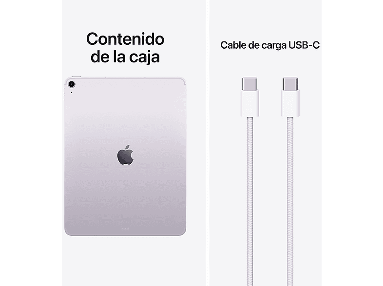 Apple iPad Air (2026), 256 GB, Púrpura, 13" Liquid Retina, WIFI + CELL, Chip M4, 9 GPU — foto 11