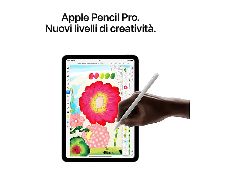 APPLE iPad Air, 256 GB, Violeta, 11 " Retina, 8 GB RAM, Apple M3, Tablet iPadOS — foto 6