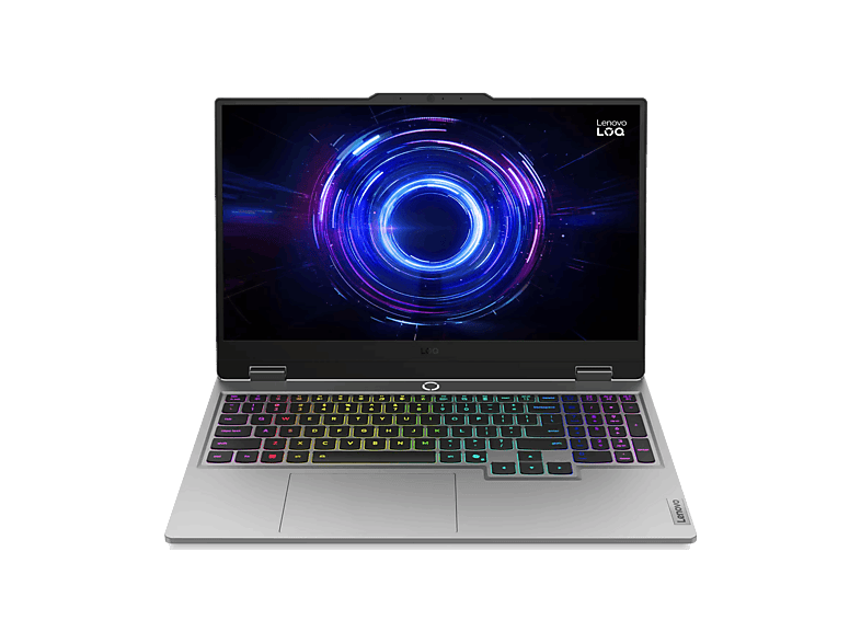 Portátil gaming - Lenovo LOQ 15IRX10, 15.6" Full-HD, Intel® Core™ i7-13650HX, 32GB RAM, 1TB SSD, GeForce RTX™ 5060, Sin sistema operativo, Gris — foto 1