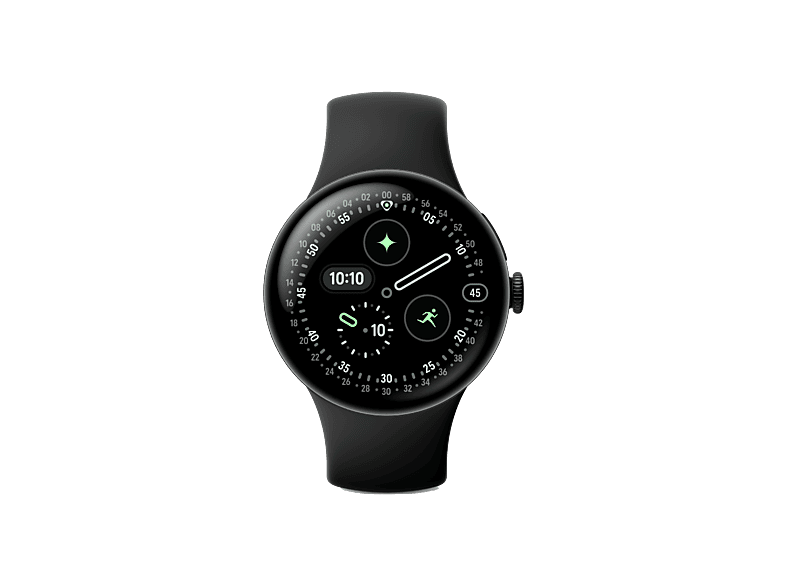 Smartwatch - Google Pixel Watch 4, AMOLED, 41 mm, Correa S-L, Aluminio 100% reciclado, Con Gemini, Negro/Obsidiana — foto 1
