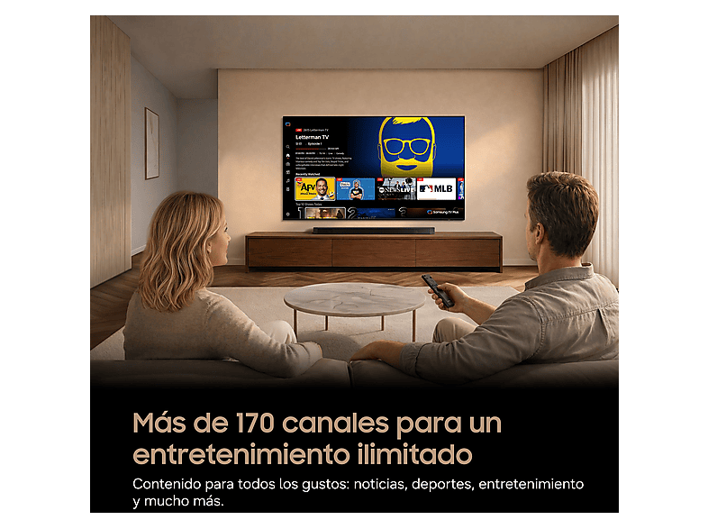 TV QLED 32" - Samsung TQ32Q5FAAUXSP, UHD 4K, Hyper Real, Smart TV, Negro — foto 9