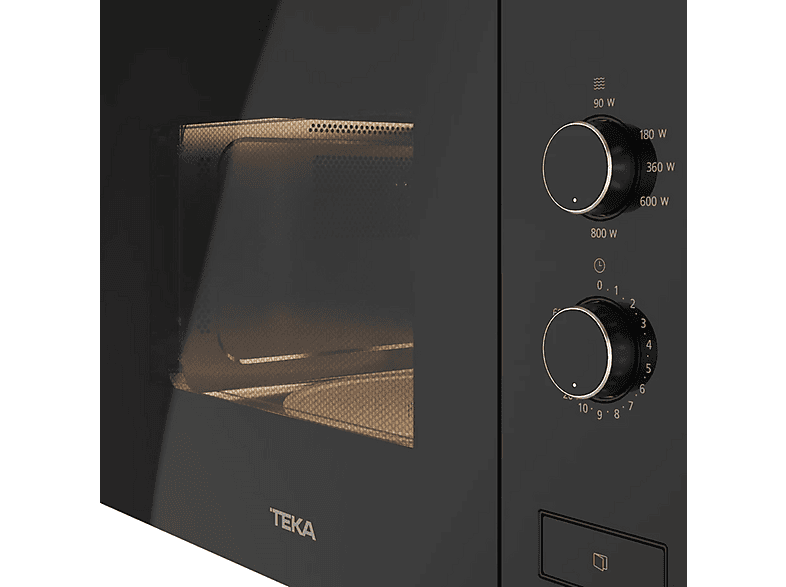 Microondas integrable - TEKA ML 820 FI BK, 1,250 W, 0 niveles potencia, 20 l, Inox — foto 4