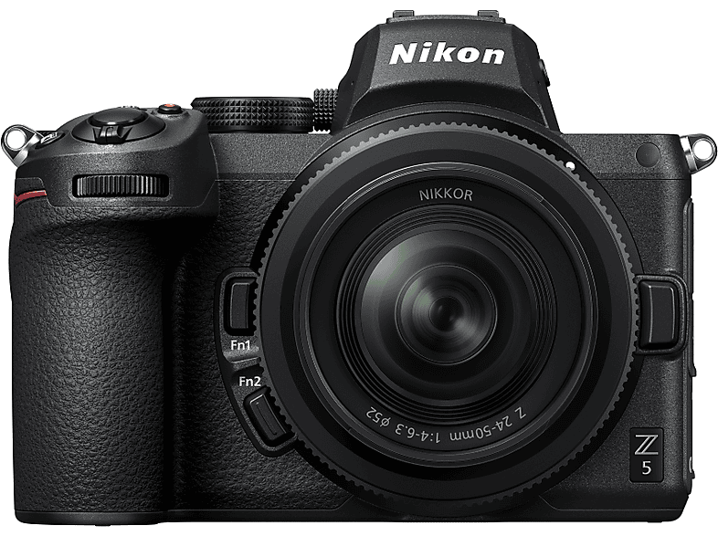 Cámara EVIL - Nikon Z5, Full Frame, Con objetivo Nikkor 24-50 mm F/4-6.3, 24.3 MP, WiFi, Bluetooth, Negro — foto 1