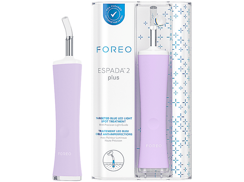 Tratamiento antiacné - FOREO ESPADA 2 Plus, Apagado automático, Lavanda — foto 1