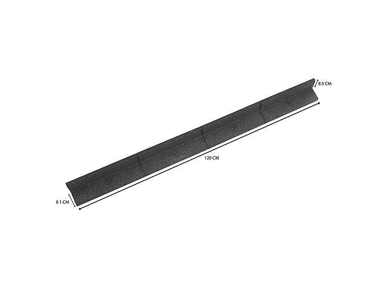 Borde de jardín flexible - MONSTERSHOP Flexible, Gris, Ref. 179480278 — foto 5