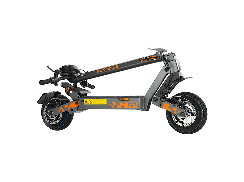 Patinete eléctrico - KUKIRIN G2 VMP, Carga máx. 120 kg, negro — foto 5