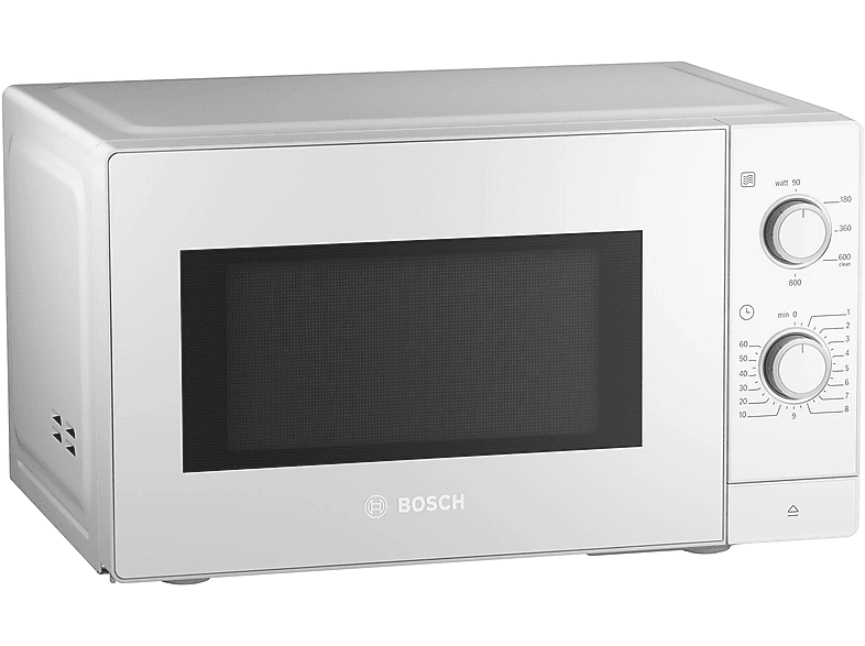 Microondas libre instalación - BOSCH FFL020MW0, 800 W, 5 potencia, 20 l, Blanco — foto 5