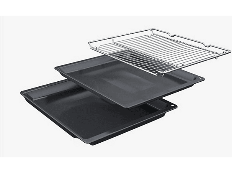 Horno - Siemens HB578GES3, Serie IQ500, Multifunción, Pirolítico e hidrolítico, 71 l, Humid Clean, PerfectCooking 3D, 60 cm, Negro — foto 6