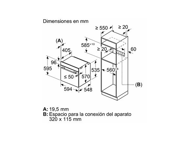 Horno - Siemens HB578GES3, Serie IQ500, Multifunción, Pirolítico e hidrolítico, 71 l, Humid Clean, PerfectCooking 3D, 60 cm, Negro — foto 10