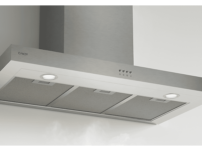 Campana decorativa - CANDY CMB955X, 3 velocidades, 620 m³/h, 900 mm, Inox — foto 3