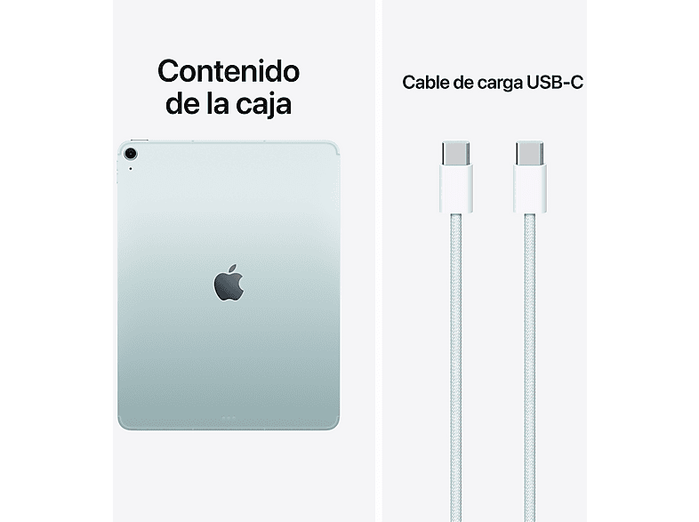 Apple iPad Air (2026), 128 GB, Azul, 13" Liquid Retina, WIFI + CELL, Chip M4, 9 GPU — foto 10