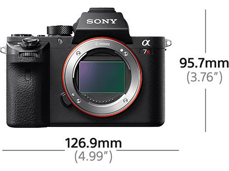 Cámara EVIL - SONY A7RM2/4K/B, 43,6 megapixel, Exmor R CMOS, 4K 3840p, Negro — foto 4