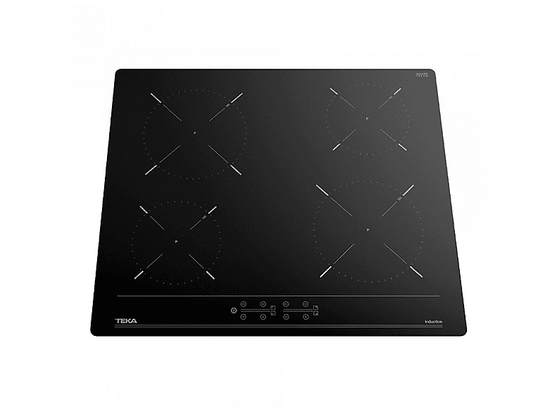 Placa de vitrocerámica - TEKA IBC 64000 TTC,  zonas, 600 mm, Black — foto 2