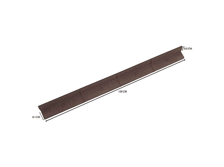 Borde de jardín flexible - MONSTERSHOP Flexible, Marrón, Ref. 179480314 — foto 5