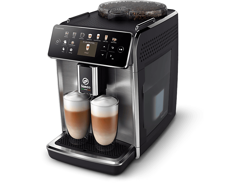 Cafetera Express - SAECO GranAroma, 15 bar, 1500 W, 0,6 l, 2 tazas, Negro — foto 3