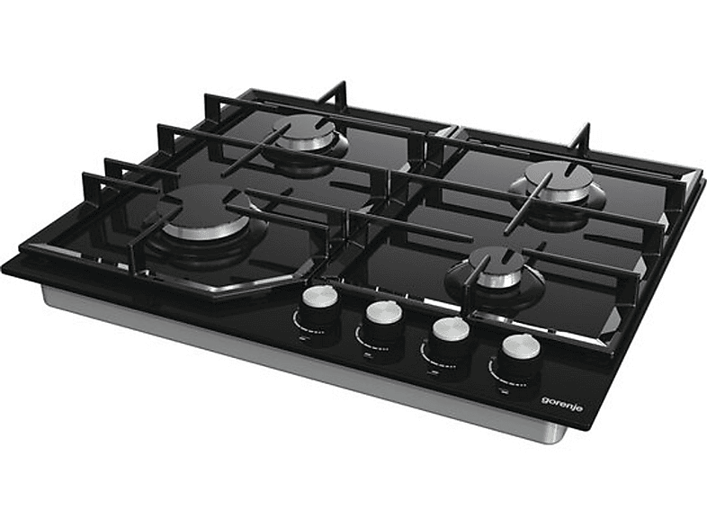 Placa de gas - GORENJE GT641KB, 4 zonas, 60 cm, Negro — foto 3