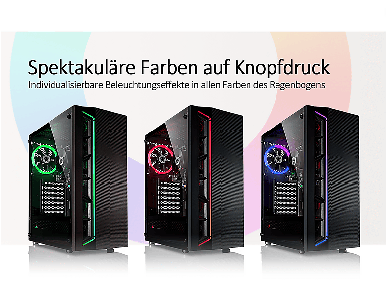 Pack PC gaming - BEASTCOM Q3 Essential Gaming, AMD Ryzen™ 3 3200G, 16 GB RAM, 1 TB SSD, Radeon™ RX Vega 8, Windows 11 Home, Monitor 24 " Full-HD, Negro — foto 7