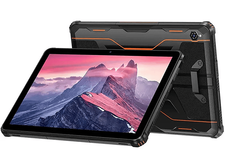 OUKITEL RT9 Tablet Rugerizada, 256 GB, Negro, 10,1 " WQVGA, 6 GB RAM, Unisoc Tiger T606 2X1.6GHz- Cortex-A75 6X1.6GHz-Cortex-A55, Tablet Android