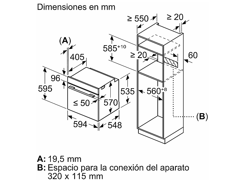 Horno - Siemens HB514AER4, Multifunción, Hidrolítica, 71 l, 60 cm, Cristal negro — foto 10