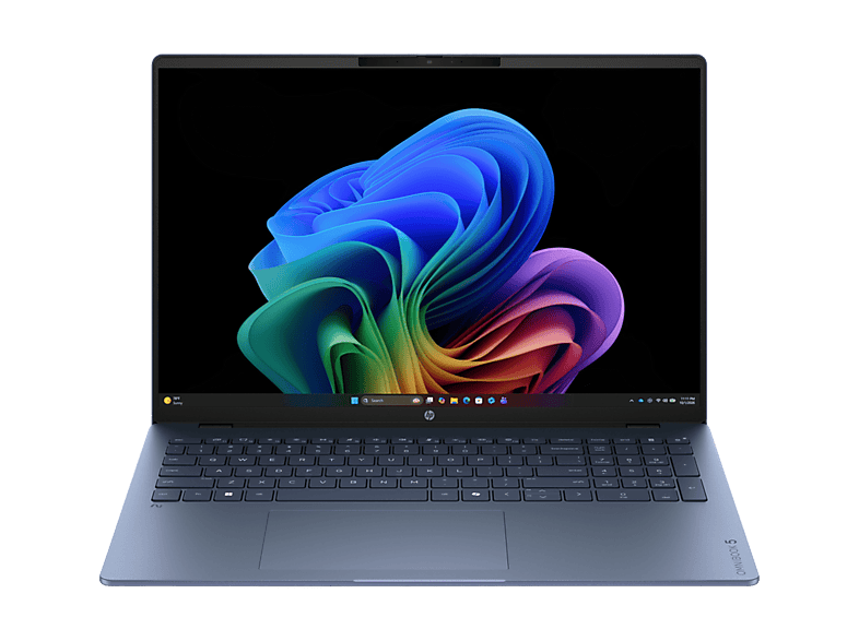 Portátil - HP OmniBook 5 Laptop Next Gen AI 16-bp0004ns Copilot+PC, 16" DCI 2K, AMD Ryzen™ AI 7 50 TOPS, 32GB RAM, 1 TB SSD, W11 H, Azul, Sin cargador