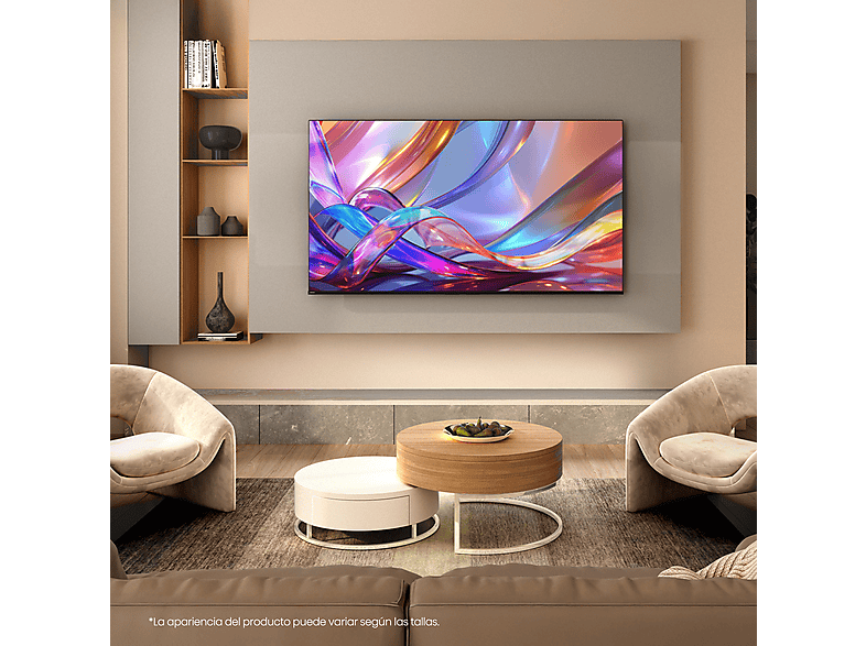 TV QLED 50" - Hisense 50E7S, QLED 4K, Escalador 4K IA, Modo Juego Plus, Dolby Visión IQ, Negro — foto 15