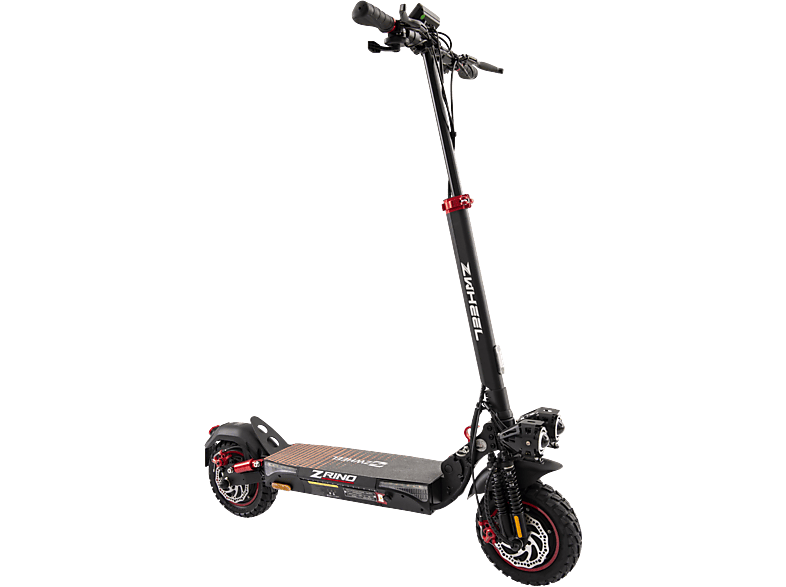 Patinete eléctrico - ZWHEEL ZRino Duo, Pot. máx. 2000 W, Carga máx. 120 kg, 45 km autonomía, 12500 mAh, Negro — foto 1