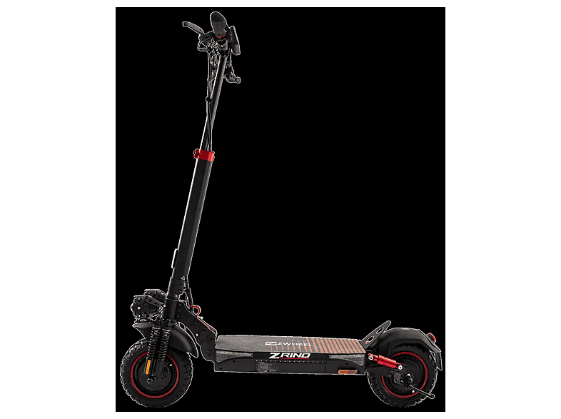 Patinete eléctrico - ZWHEEL ZRino Duo, Pot. máx. 2000 W, Carga máx. 120 kg, 45 km autonomía, 12500 mAh, Negro — foto 3