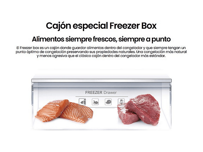 Congelador vertical - INFINITON CV-172L14XEV, 172 l, 188,5 cm, Inox — foto 7