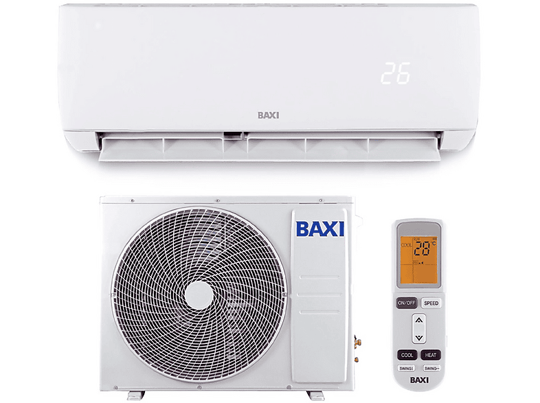 Split 1x1 - BAXI Anori JSG35, Función Inverter, Blanco — foto 1