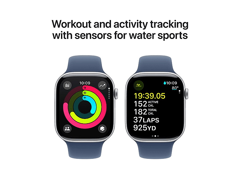 Smartwatch - APPLE Watch Series 10, M/L, Aluminio, Silver — foto 4