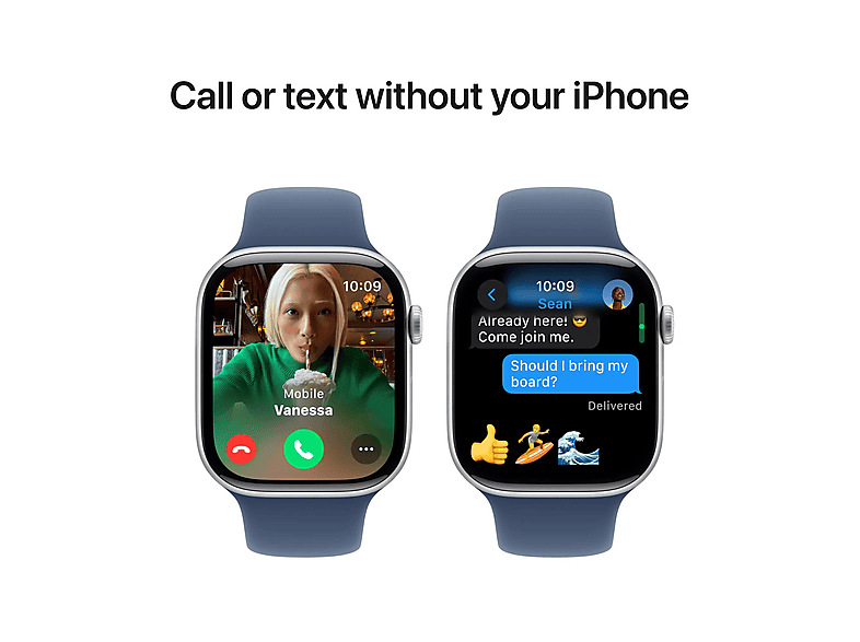 Smartwatch - APPLE Watch Series 10, M/L, Aluminio, Silver — foto 7