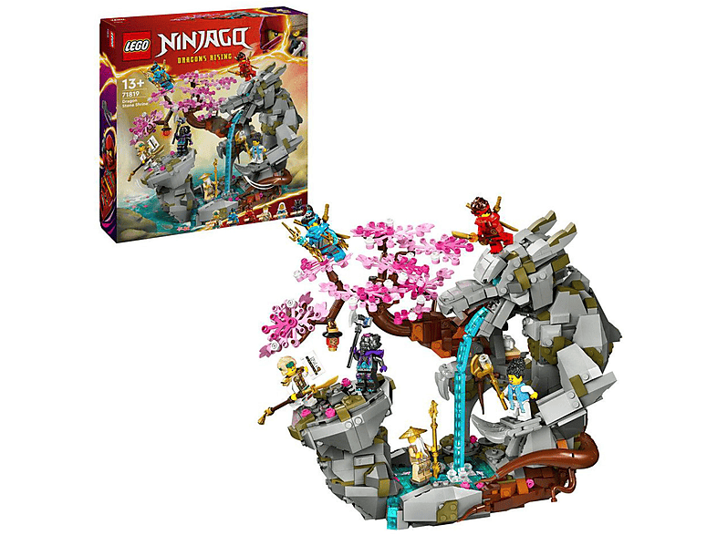 Juego de construcción - LEGO NINJAGO® Santuario de Piedra del Dragón Juego de aventuras y juguete ninja 71819, edad recomendada: 13 año(s), 1212 piezas