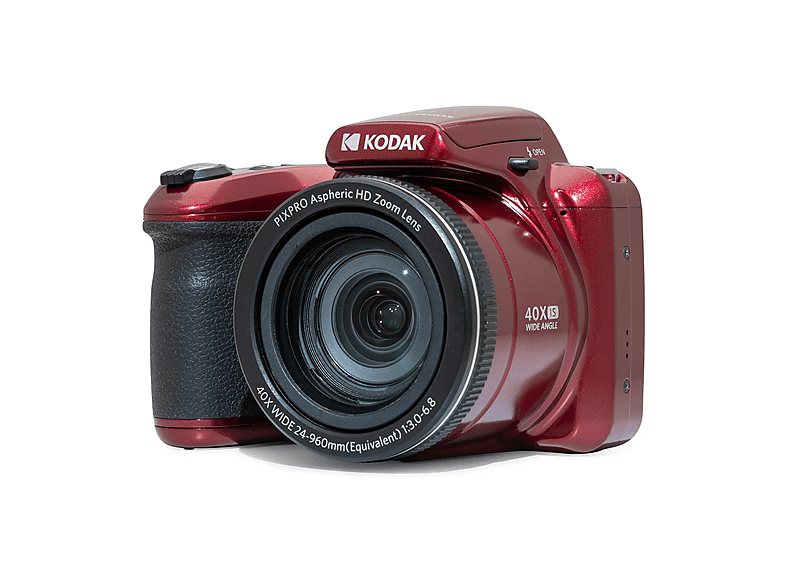 Cámara bridge - KODAK AZ405, 20,68 megapixel, Full HD 1080p, Rojo — foto 3