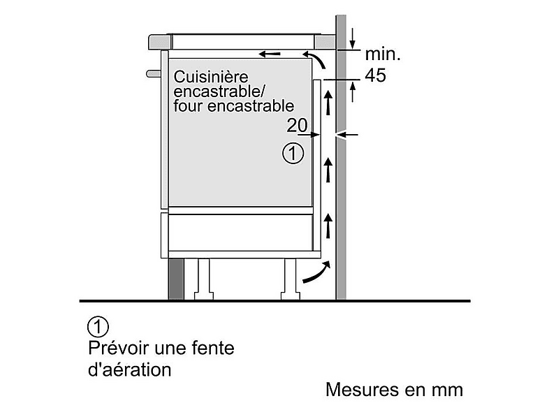 Placa de inducción - BOSCH PUC611AA5E, 3 zonas, 592 mm, Negro — foto 8