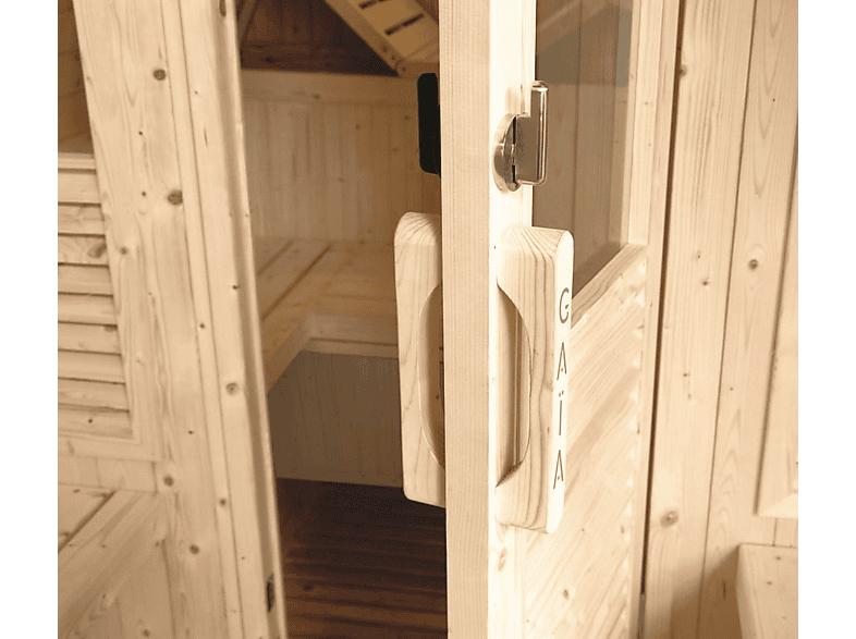 Sauna de exterior - MPC POOLSTAR-HL-T250E, Marrón — foto 5