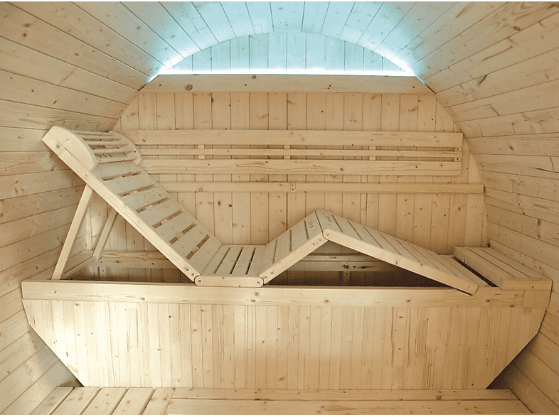 Sauna de exterior - MPC POOLSTAR-HL-T250E, Marrón — foto 6