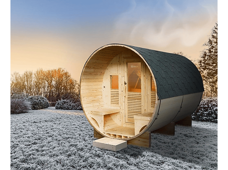 Sauna de exterior - MPC POOLSTAR-HL-T250E, Marrón — foto 7