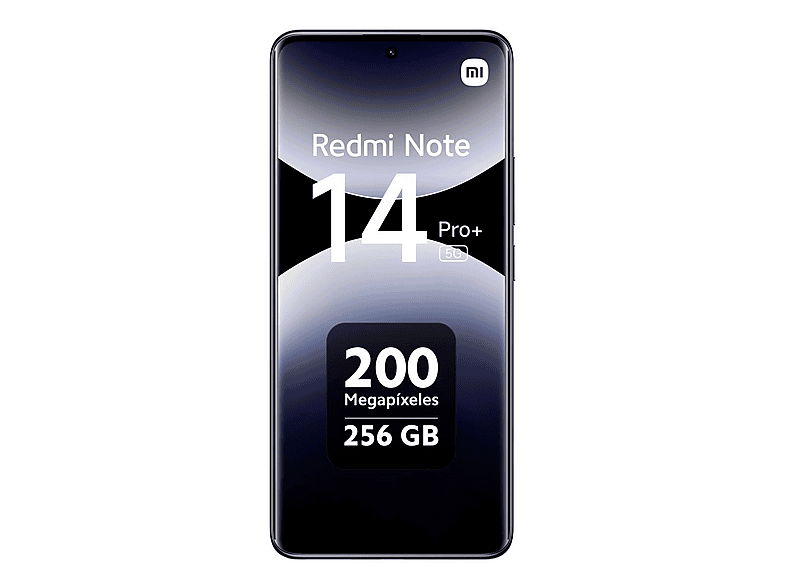 XIAOMI Redmi Note 14 Pro+ 5G, Midnight Black, Móvil HyperOS, 256 GB, 12 GB RAM, 6,67 " AMOLED, Snapdragon® 7s Gen 3 Mobile Platform, 5110 mAh