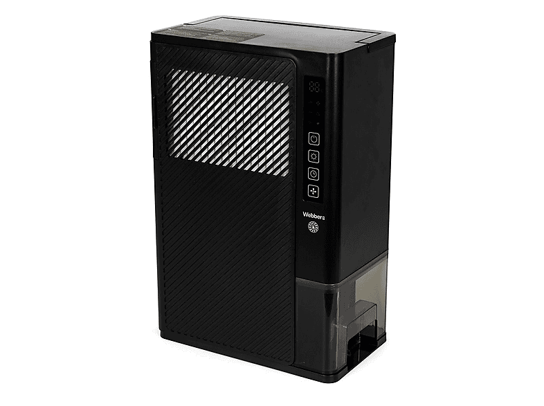 Deshumidificador - NORTHIO DEX1, 3 l, 20 m², Negro