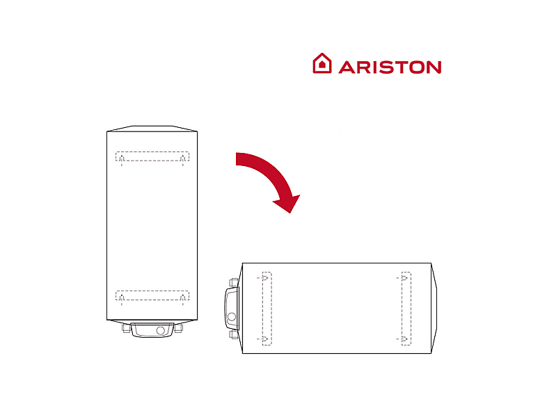 Termo Eléctrico  - FLECK NILO 2.0 75 EU ARISTON, 75 l, Blanco — foto 5