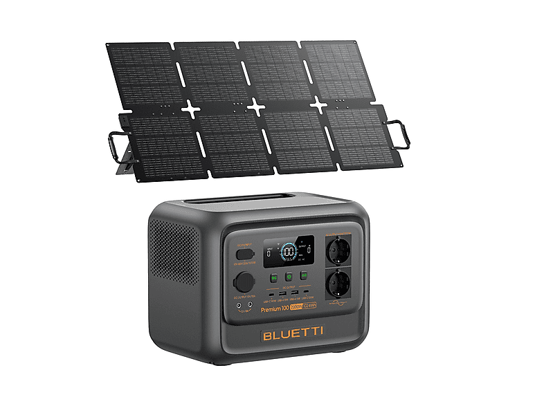 Estación de energía - BLUETTI KIT Premium 100 V2+130W