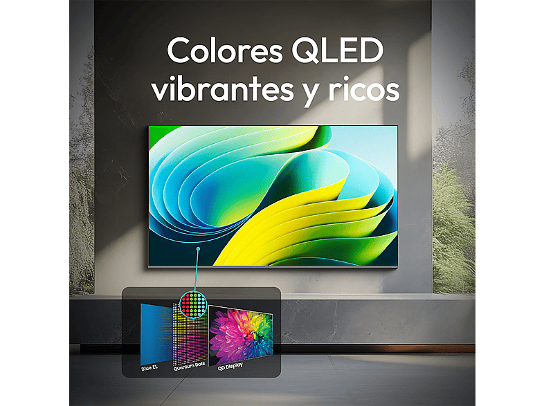 TV QLED 75" - TESLA Smart TV 75" QLED Q75E655GUS, Full-HD, Gris — foto 4