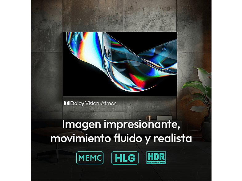 TV QLED 75" - TESLA Smart TV 75" QLED Q75E655GUS, Full-HD, Gris — foto 6