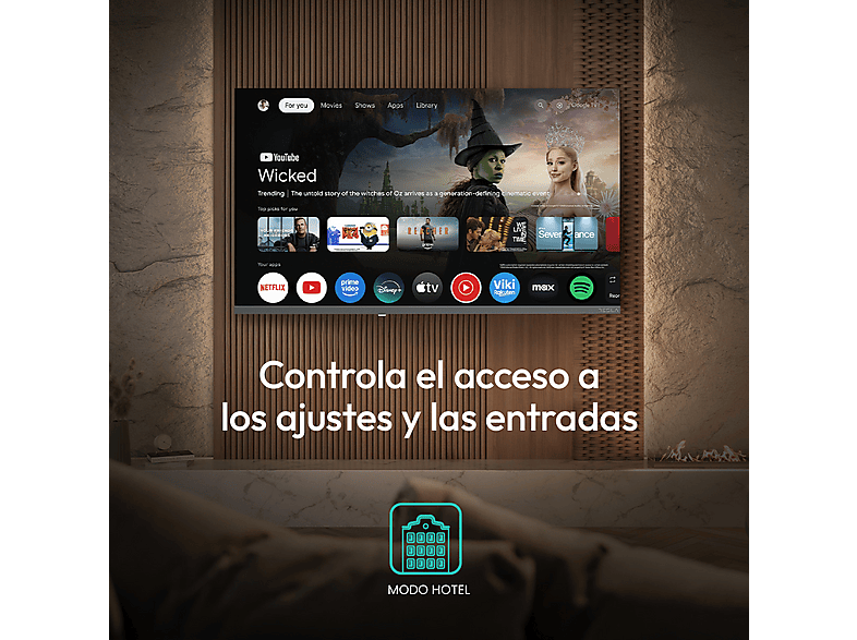 TV QLED 75" - TESLA Smart TV 75" QLED Q75E655GUS, Full-HD, Gris — foto 7